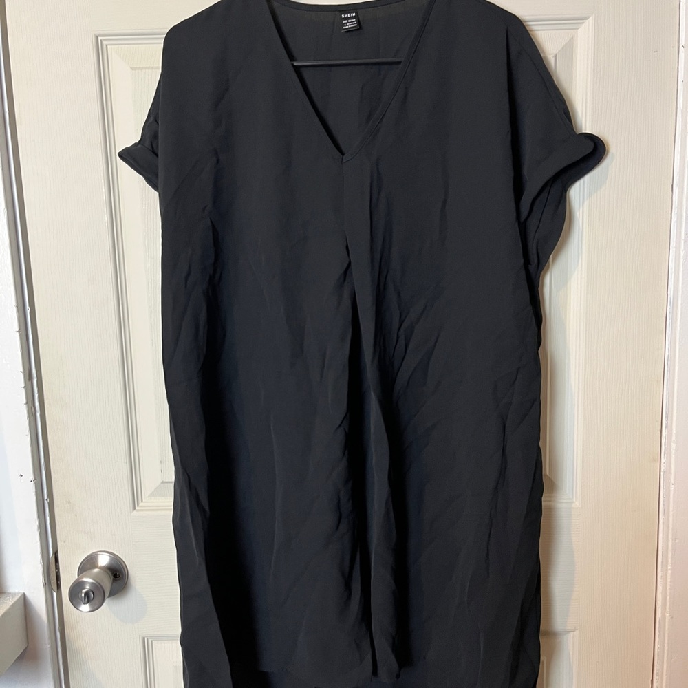 139. SHEIN size US 8/10 black dress